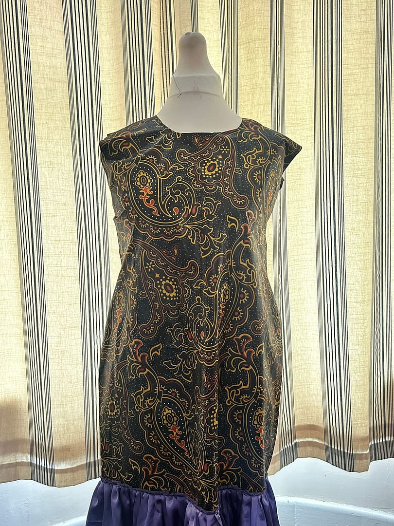 fitted lace wedding dress Akira Show Stopper Brocade Mini Dress in Purple